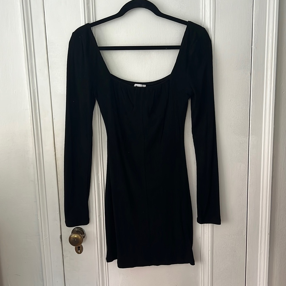 Princess Polly little black dress Square neck